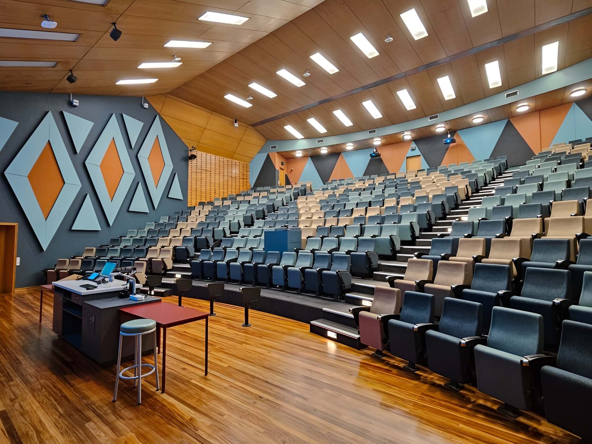 Profurn education seating and lecture theatre seating at University of Otago, NZ