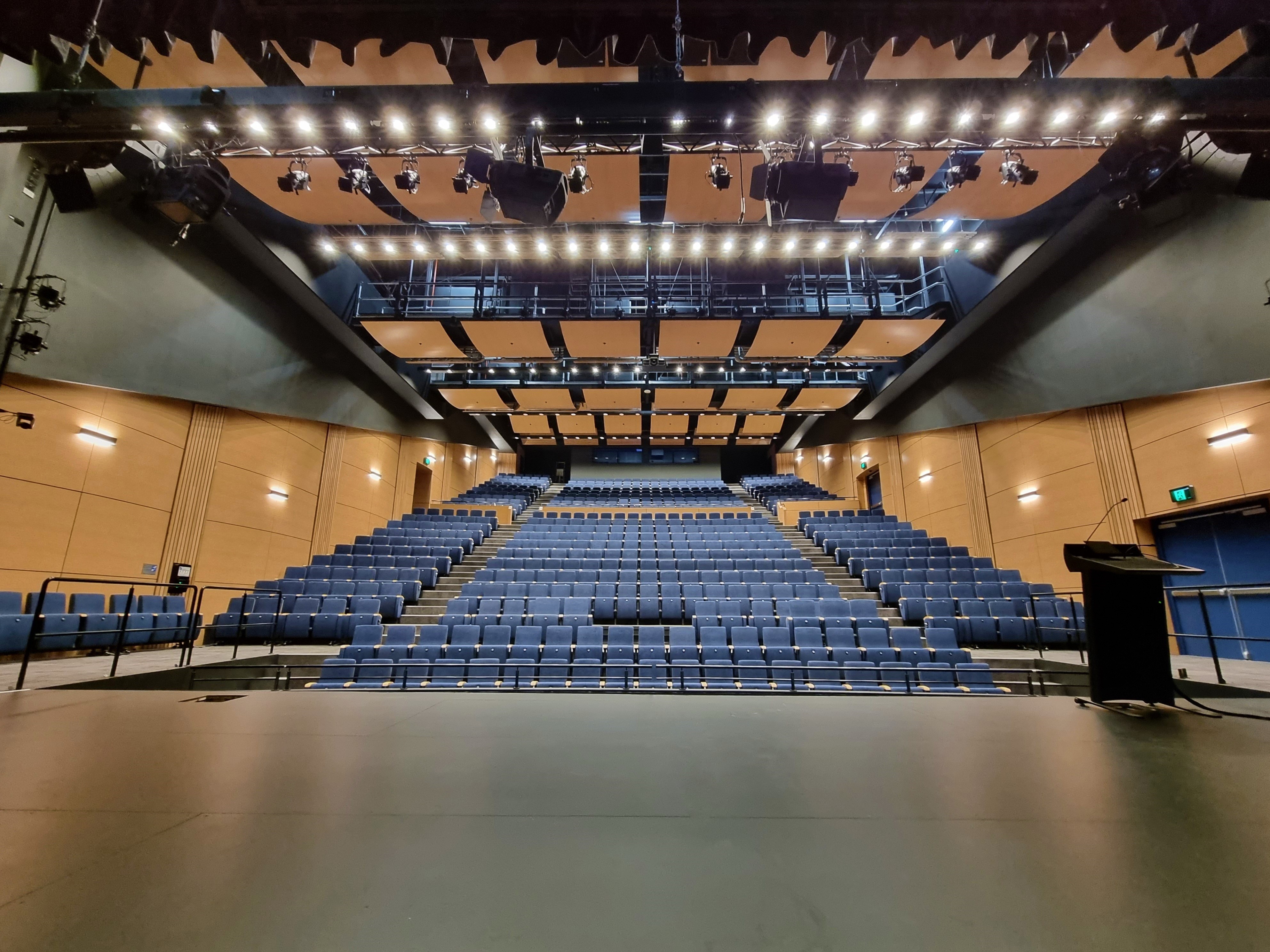 Public Seating at the Beaconhills College Performing Arts Centre.